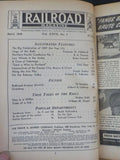 Railroad Magazine 1940 April Lingo NP KCM&O 1857 celebration