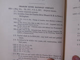 Index of the Special Railroad Laws of Massachusetts 1874