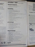 Railroad Model Craftsman Magazine 1981 October Train order board Stone Depot