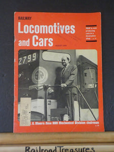 Railway Locomotives and Cars 1970 August Railway N&W Locomotive shops adds cars