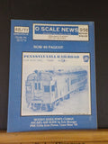 O Scale News #68 1983 January February PRM Climax ASCAR air slide PRR D10a