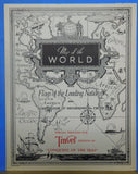Conquest of the Seas By Frank C Bowen History & adventure of Sea & ships DJ map