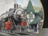 Plate Great American Train Series Alton Limited by Jim Deneen Steam Locomotive