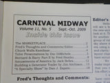 Carnival Midway Vol 11 #5 September/October 2009 Bernard & Barry Part II Tolve P