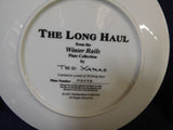 Plate Winter Rails Plate Collection The Long Haul by Ted Xaras p0115
