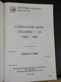 NRHS Bulletin Index 1936 - 1985 INDEX