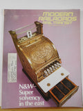 Modern Railroads Rail Transit 1975 August N&W railroad of the year Coal cash
