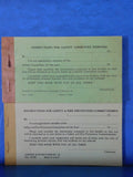 Chessie instructions for safety & fire prevention 2 booklets