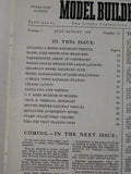 Model Builder 1938 July August Lionel Magazine Wiring signal bridges Station