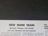 SOO-Liner Employee Magazine 1951 May June Route of the Laker New name train