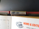 Trains Magazine in a Trains wire binder 1967 12 issues