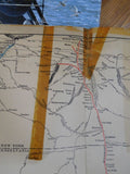 Map Pennsylvania Railroad Classification legend November 1955 Approx 39.75X27.75