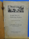 ICS Freight Rates in Trunk Line Territory #5407 Edition 1 by Wilson 1940  Intern
