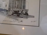 Print Santa Fe Caboose #999293 by CHarley Krone