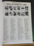 Railfan & Railroad Magazine Bound Volume 12 January - December 1993 Green
