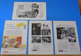 Ads Southern Pacific Railroad Lot #7 Advertisements from various magazines (10)