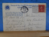 Postcard In the Royal Gorge Grand Canyon of the Arkansas, CO On Main Line D&RGW