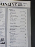 Mainline Modeler 1989 July BN painting guide NP Coal dock Modeling the van Tie