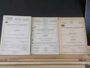 New York Central RR Co Ohio Central Lines Local freight tariff mileages 1929 = 2