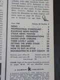 Trains Magazine 1968 June Big steam power Don Steffee's speed survey