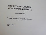 Freight Cars Journal Monograph #22 Modern Union Pacific Grain Hopppers #104 by D