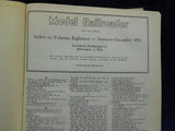 Model Railroader Magazine Bound Volume 18 January-December 1951