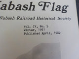 Wabash Flag Vol 4 #5 Winter 1981 published April 1982 reflections on a noble rai