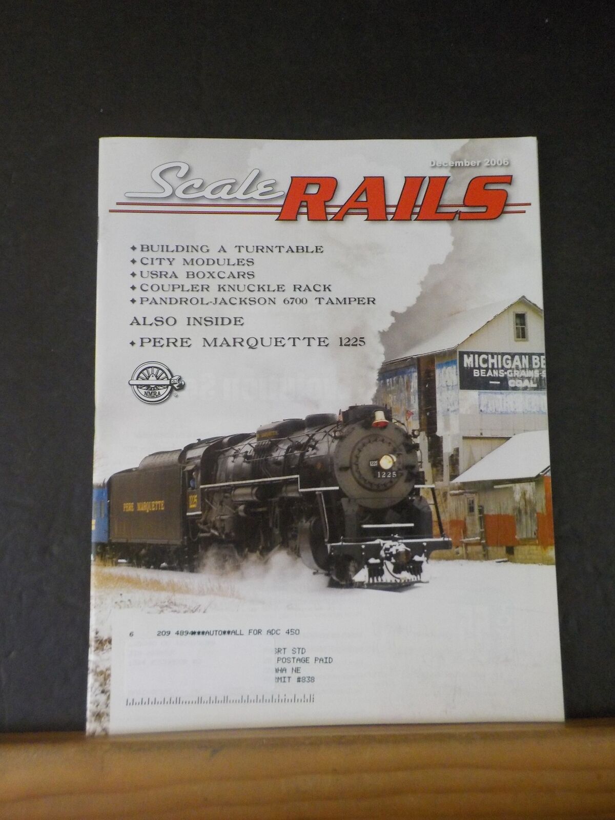 Scaler Rails Scale Rails NMRA 2006 December Building A Turntable City Modules USRA ...