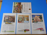 Ads General Motors EMD Lot #1 Advertisements from various magazines (10)