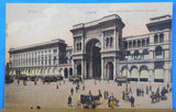 Postcard Milano Arco della Galleria Vittorio Emanuele Cartolina Postale