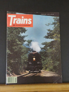 Trains Magazine 1978 February Potomac Pundit  T is for Texas T&P 2-10-4