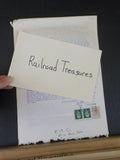 Narrow Gauge & Short Line Historical Society Newsletter 1976 Sept 8 Vol2 #1 Stap