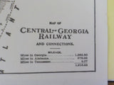 CofGA 1960 Columbus Division Central of Geogia Ry Condensed track profile Binder