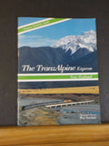 TranzAlpine Express New Zealand by Roy Sinclair travel map    Soft Cover stapled