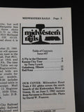 Midwestern Rails 1983 October-November Vol.10 No.5 Issue 87 North Western plans
