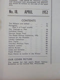 Railway Modeller 1952 April Vol 3 No 18 Mil!port and Selfield