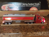 Getty Tanker Truck 1997 Serialized Limited Edition #11414 4th in Series Original
