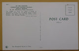 Postcard At the station Connecticut Electric Railway Trolley Museum Rte 191 Ware