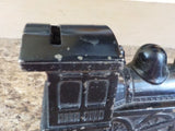 Steam Locomotive Metal Coin Bank 6 x 3 Railroad Train Bank 2-4-2