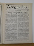 Along the Line 1930 February New York New Haven & Hartford Employee Magazine