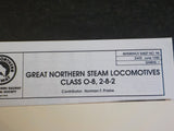 Great Northern Goat Reference Sheet #98 Steam Locomotives Class O-8, 2-8-2