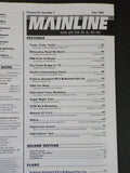 Mainline Modeler 1999 July Tools Milw ski bowl Grafton interlocking tower PS-4 b