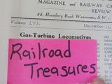 Locomotive Railway Carriage & Wagon Review #700 1950 December 15th