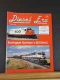 Diesel Era Magazine 1995 March April Burlington Northern’s SD70MAC