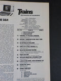 Trains Magazine 1990 April Santa Fe Chicago Kansas City steel freeway BM&R