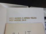 Winross International Historical Series Tractor Trailer  1921 and 1927