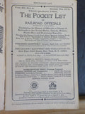 Pocket List of Railroad Officials #275 1963 3rd quarter