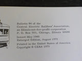 Gary Railways by James Buckley CERA Bulletin #84 Enlarged edition 1975