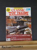 Classic Toy Trains 1988 Summer Cleaning repairing Tinplate toy trains American F