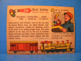 TCG Trading Card 36 Diesel Switcher Missouri Pacific Lines Railroad Train
